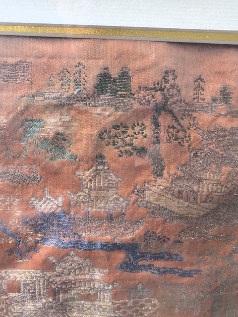 古玩雜項刺繡真品鑒賞圖