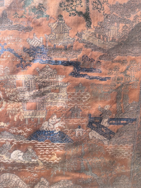 古玩雜項刺繡真品鑒賞圖