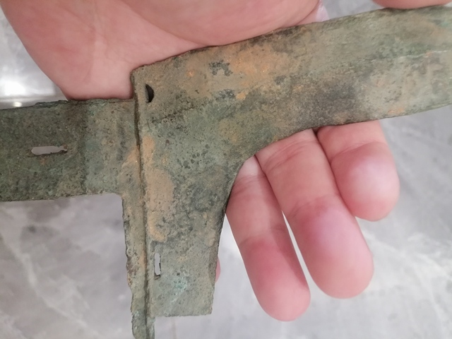 古玩銅器青銅戈真品鑒賞圖