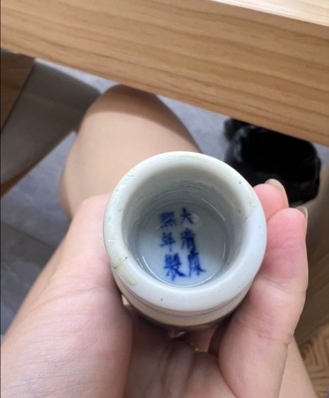 古玩陶瓷豇豆紅釉柳葉瓶真品鑒賞圖