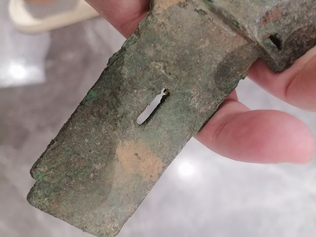 古玩銅器青銅戈真品鑒賞圖