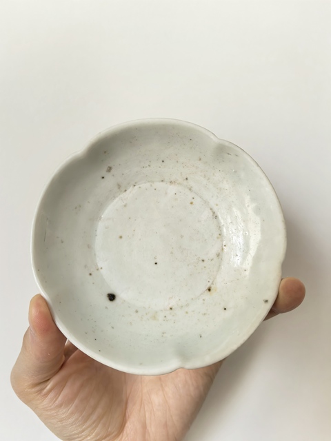 古玩陶瓷青白釉葵口洗真品鑒賞圖