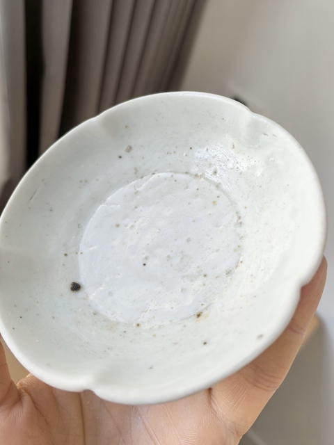 古玩陶瓷青白釉葵口洗真品鑒賞圖