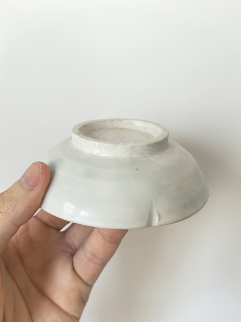 古玩陶瓷青白釉葵口洗真品鑒賞圖