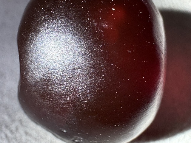 古玩玉器天然瑪瑙珠真品鑒賞圖