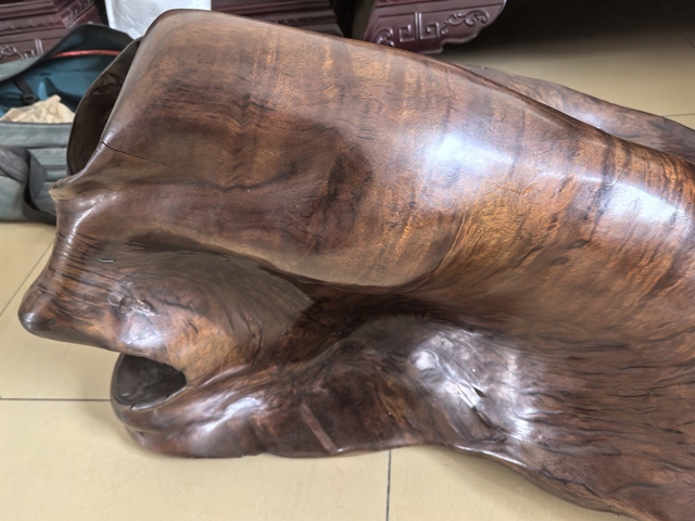 古玩雜項(xiàng)金絲楠木真品鑒賞圖