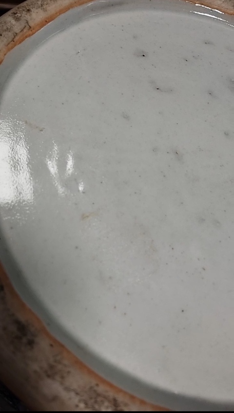 古玩陶瓷豆青釉青花瓶真品鑒賞圖