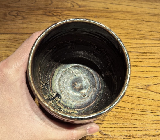 古玩陶瓷金元時期褐釉刻花罐真品鑒賞圖