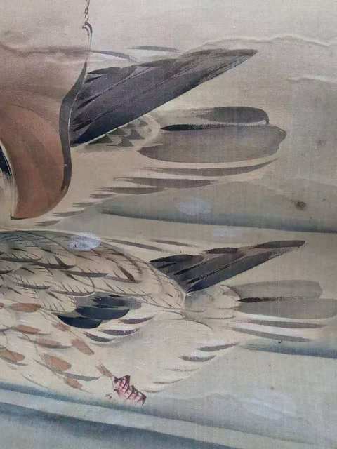 古玩字畫鴛鴦?wù)嫫疯b賞圖