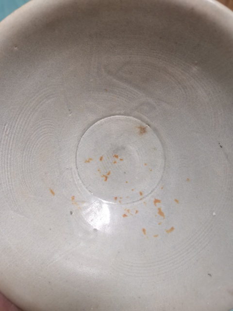 古玩陶瓷影青釉刻花紋碗真品鑒賞圖