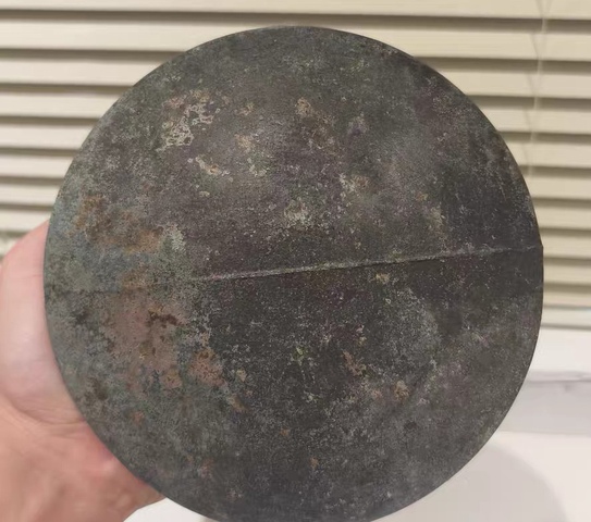 古玩銅器釜真品鑒賞圖