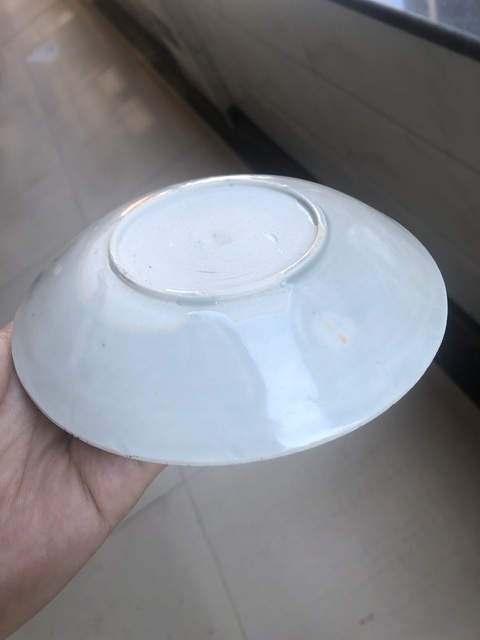 古玩陶瓷宋，青白釉雙魚印花盤拍賣，當前價格4000元