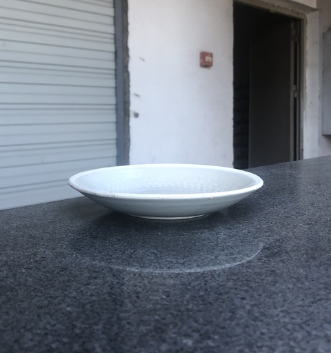 古玩陶瓷宋，青白釉雙魚印花盤拍賣，當前價格4000元