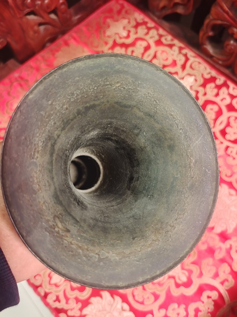 古玩銅器銅觚真品鑒賞圖