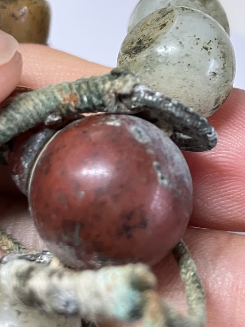 古玩玉器老玉珠手串真品鑒賞圖