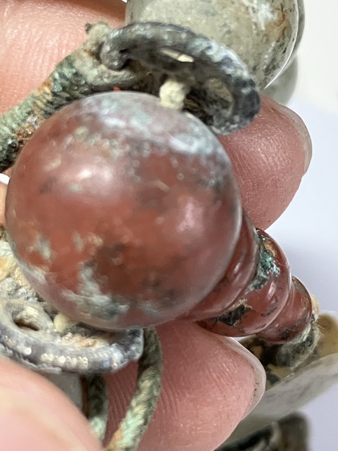 古玩玉器老玉珠手串真品鑒賞圖