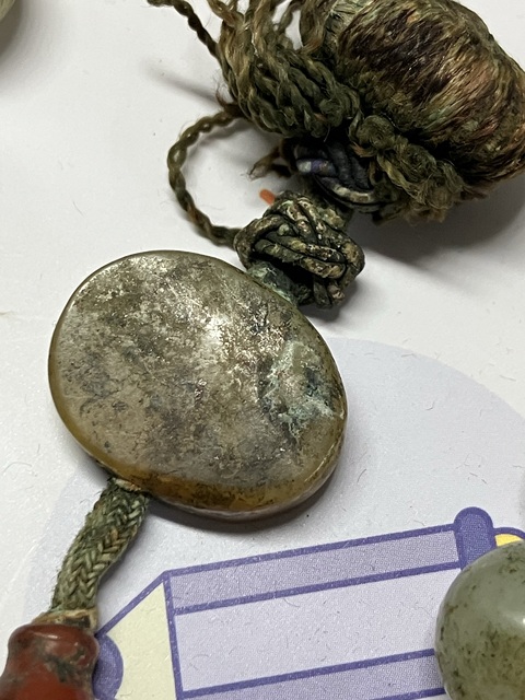 古玩玉器老玉珠手串真品鑒賞圖
