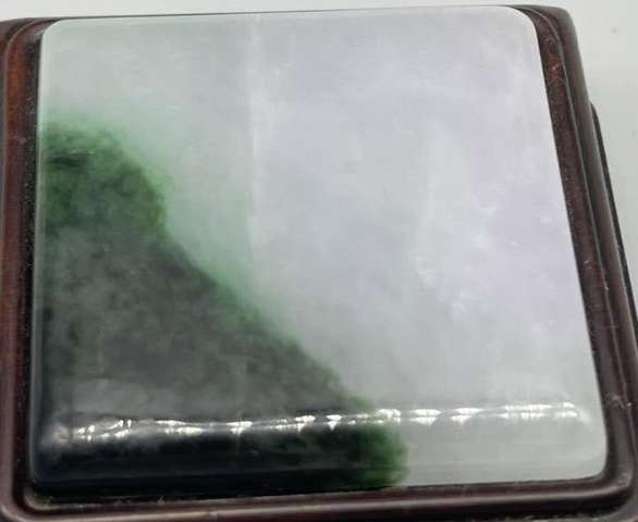 古玩玉器翡翠硯真品鑒賞圖