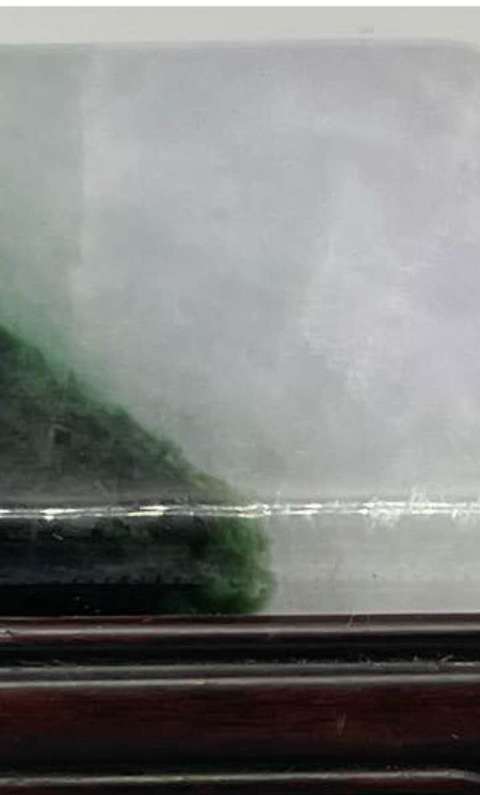 古玩玉器翡翠硯真品鑒賞圖