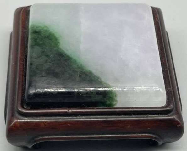 古玩玉器翡翠硯真品鑒賞圖