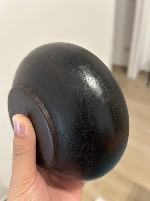 古玩雜項木罐子真品鑒賞圖