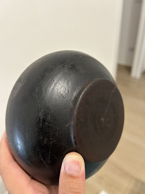古玩雜項木罐子真品鑒賞圖