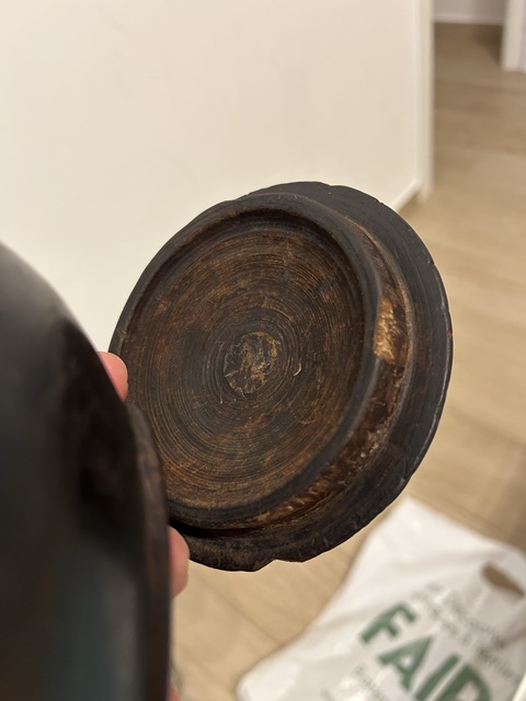 古玩雜項木罐子真品鑒賞圖
