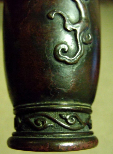 古玩銅器銅瓶真品鑒賞圖