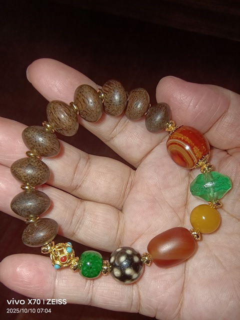 古玩玉器多寶串真品鑒賞圖