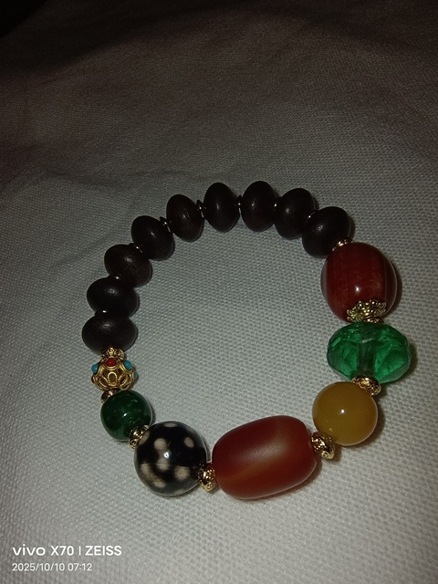 古玩玉器多寶串真品鑒賞圖