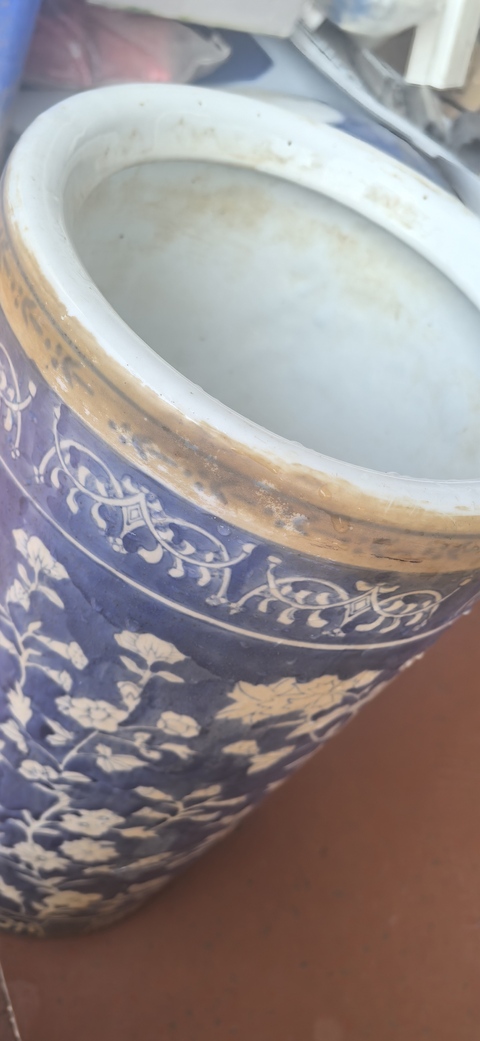 古玩陶瓷筒瓶真品鑒賞圖