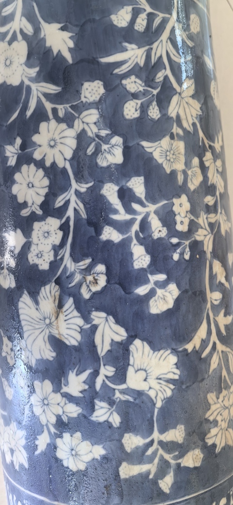 古玩陶瓷筒瓶真品鑒賞圖