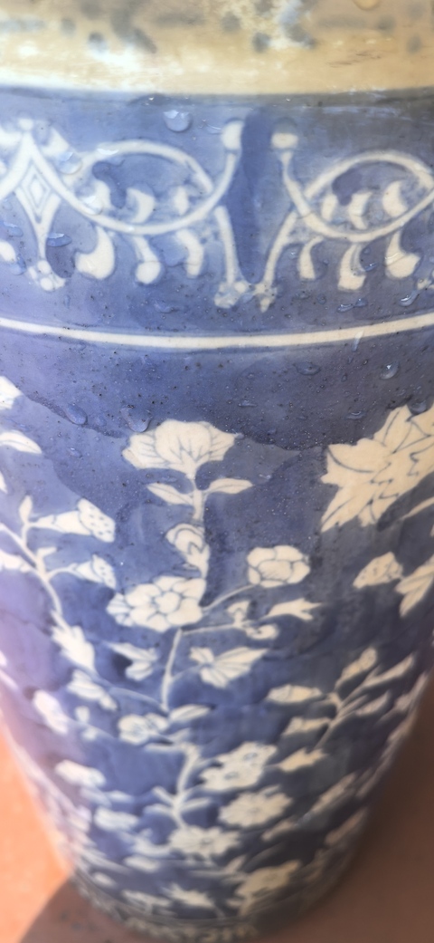古玩陶瓷筒瓶真品鑒賞圖