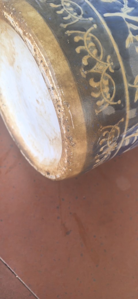 古玩陶瓷筒瓶真品鑒賞圖