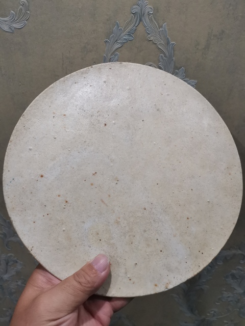 古玩陶瓷粉彩山水紋瓷板真品鑒賞圖