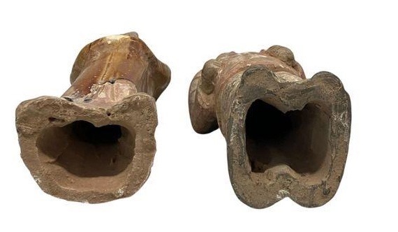 古玩陶瓷女唐代男南北朝真品鑒賞圖