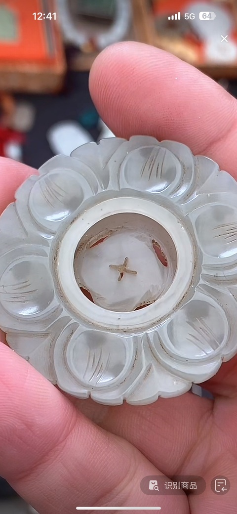 古玩玉器轉心佩真品鑒賞圖