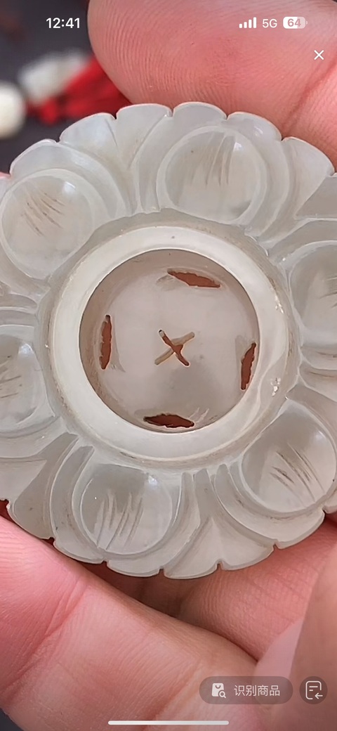 古玩玉器轉心佩真品鑒賞圖