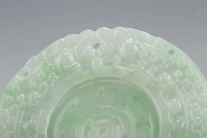 古玩玉器當代·翡翠轉心珮拍賣，當前價格1288元