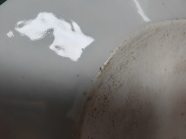 古玩陶瓷樓臺(tái)亭閣山水紋青花盤(pán)真品鑒賞圖
