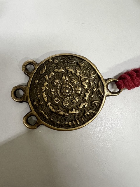 古玩銅器九宮牌真品鑒賞圖