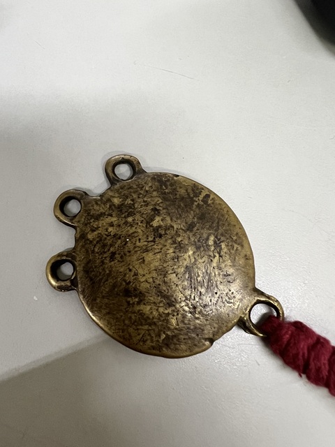 古玩銅器九宮牌真品鑒賞圖
