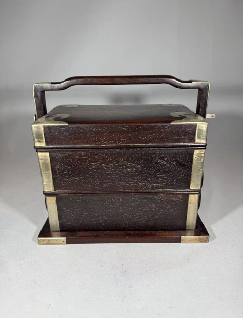 古玩雜項提盒真品鑒賞圖