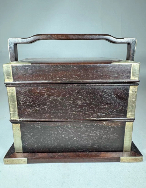 古玩雜項提盒真品鑒賞圖