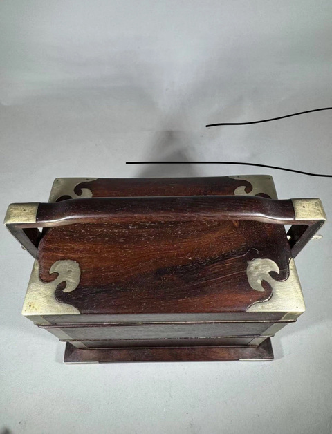 古玩雜項提盒真品鑒賞圖