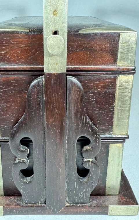 古玩雜項提盒真品鑒賞圖