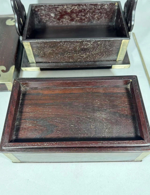 古玩雜項提盒真品鑒賞圖