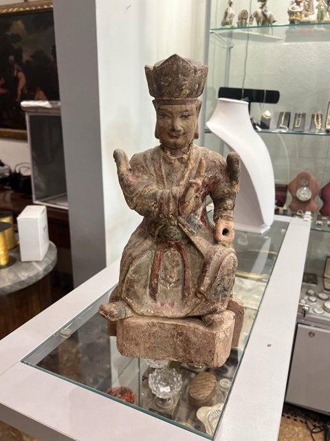 古玩雜項木雕造像真品鑒賞圖