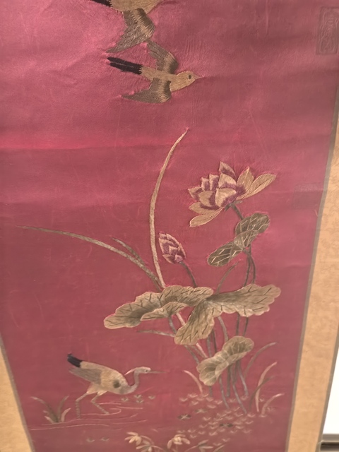 古玩雜項(xiàng)刺繡畫真品鑒賞圖