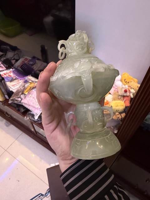 古玩玉器香薰爐真品鑒賞圖